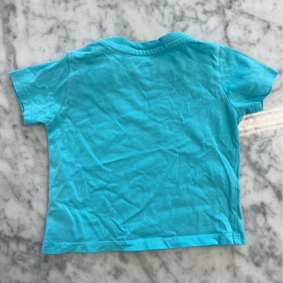 Turquoise Crewneck Tee - Picture 2 of 3